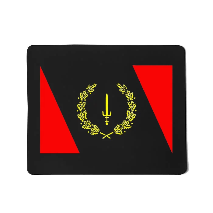 African American Heritage Flag Black History 1967 Mousepad