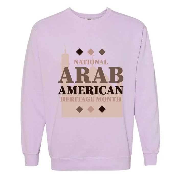 Arab American Heritage Month Gift Garment-Dyed Sweatshirt