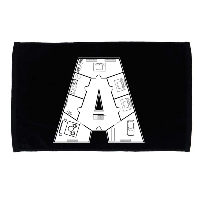 Architect Architecture House Building Gift Funny Gift Construction Funny Gift Microfiber Hand Towel