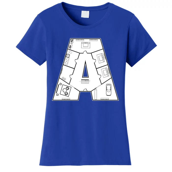 Architect Architecture House Building Gift Funny Gift Construction Funny Gift Women's T-Shirt