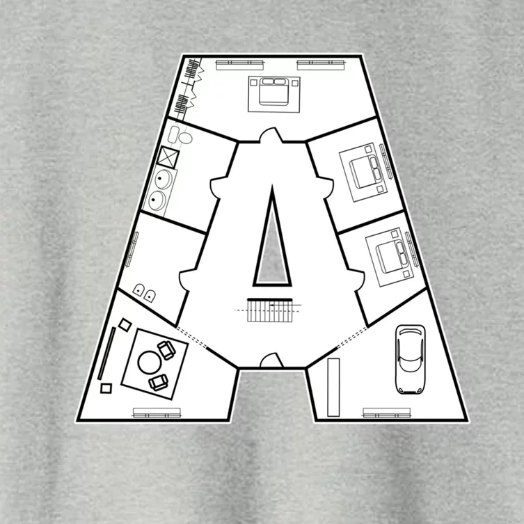 Architect Architecture House Building Gift Funny Gift Construction Funny Gift Women's Crop Top Tee