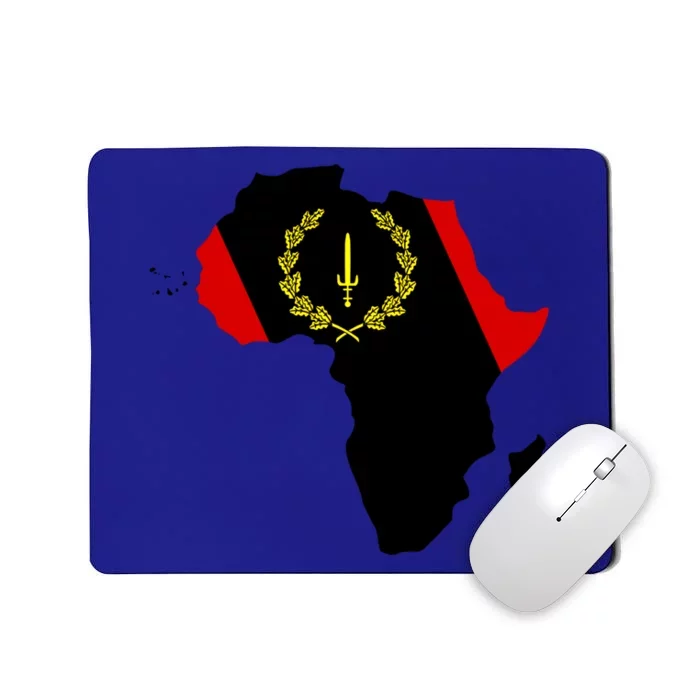 American African Heritage Flag American Black Heritage Flag Funny Gift Mousepad