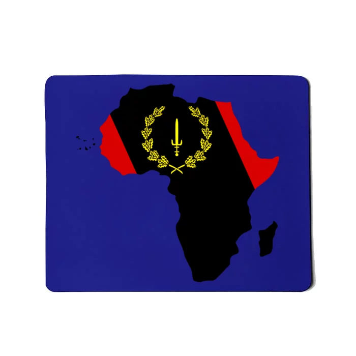 American African Heritage Flag American Black Heritage Flag Funny Gift Mousepad