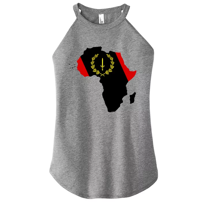 American African Heritage Flag American Black Heritage Flag Funny Gift Women’s Perfect Tri Rocker Tank