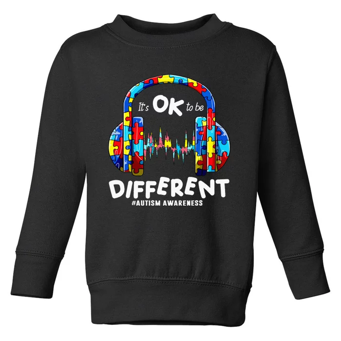 Autism Awareness Headphones Gamer Game Lover Toddler Sweatshirt