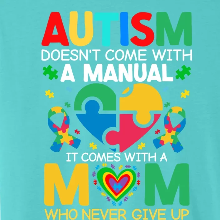 Autism Awareness Heart Of Support And Puzzle Piece Gift ChromaSoft Performance T-Shirt