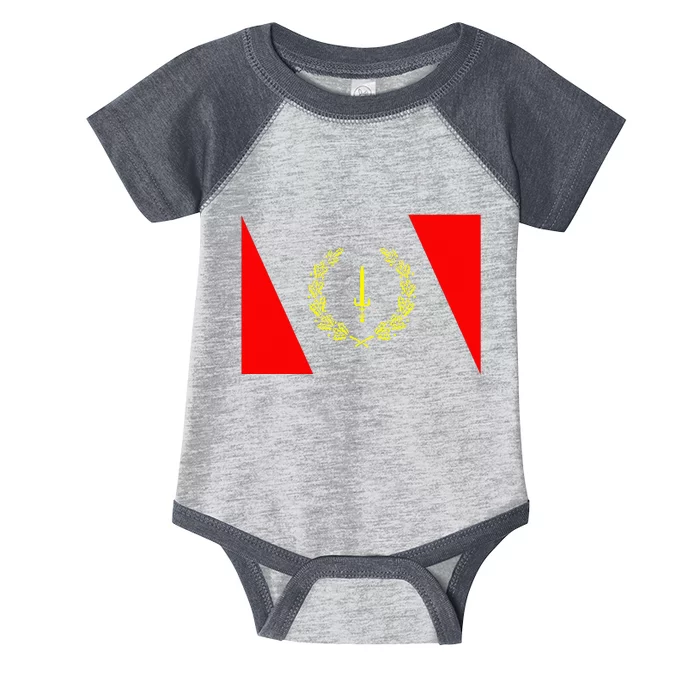 African American Heritage Flag Black History 1967 Infant Baby Jersey Bodysuit