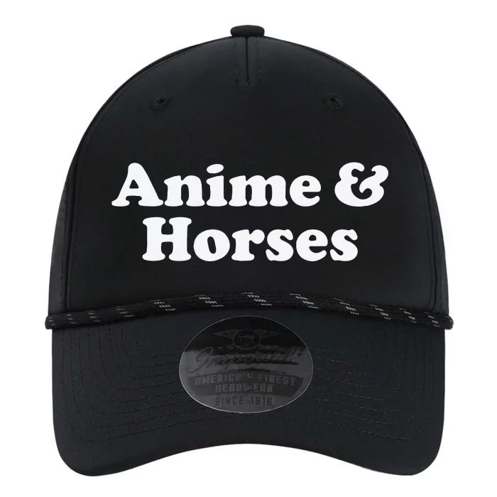 Anime And Horses Or Horse Kawaii Performance The Dyno Cap