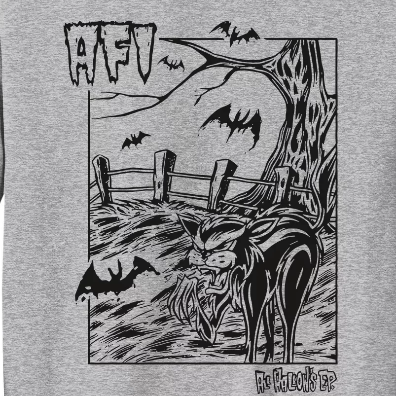 Afi All HallowS Orange Tall Sweatshirt