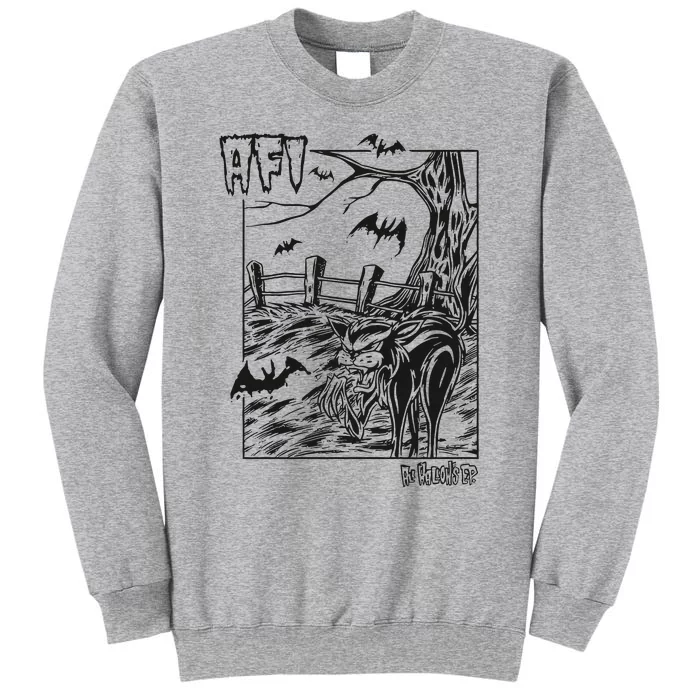 Afi All HallowS Orange Tall Sweatshirt