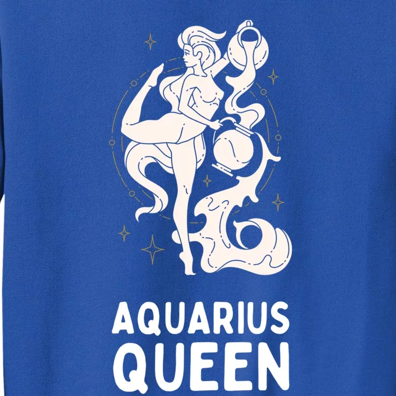 Aquarius Astrology Horoscope Zodiac Aquarius Queen Funny Gift Tall Sweatshirt