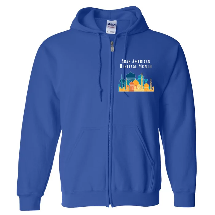 Arab American Heritage Month Gift Full Zip Hoodie