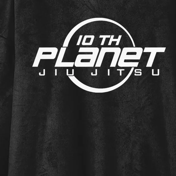 Ape Astronaut in 10th Planet Austin Jiu Jitsu Hooded Wearable Blanket