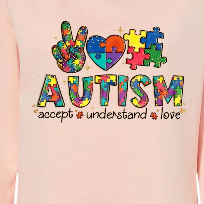 Autism Awareness Its Ok To Be Different Womens California Wash Sweatshirt