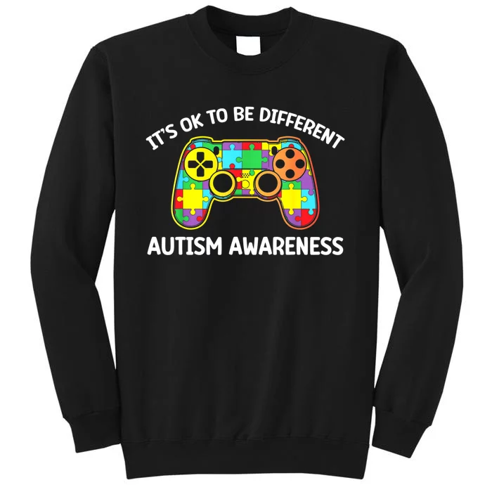 Autism Awareness Its Ok To Be Different Tall Sweatshirt