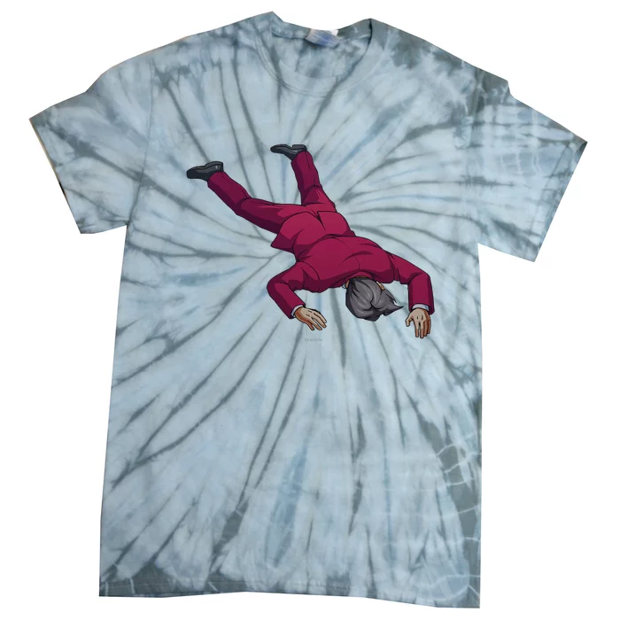 Ace Attorney Investigations Collection Faceplant Edgeworth Tie-Dye T-Shirt