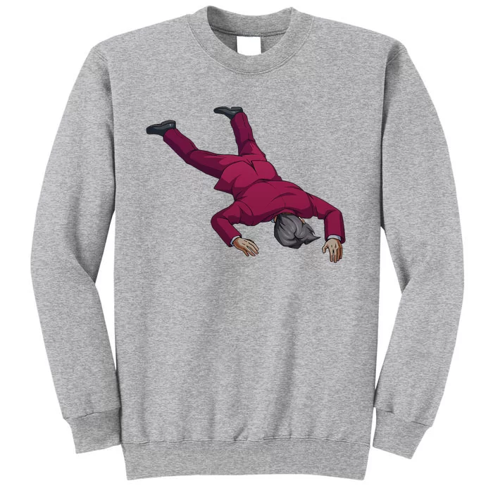 Ace Attorney Investigations Collection Faceplant Edgeworth Tall Sweatshirt