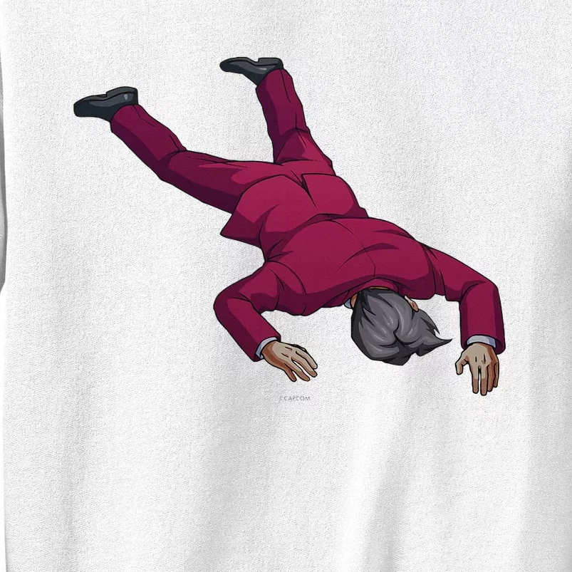 Ace Attorney Investigations Collection Faceplant Edgeworth Sweatshirt