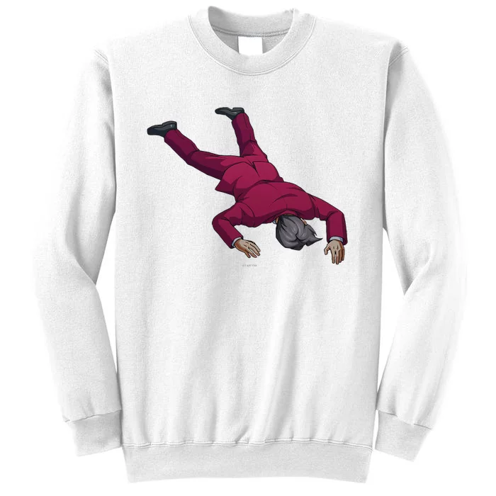 Ace Attorney Investigations Collection Faceplant Edgeworth Sweatshirt