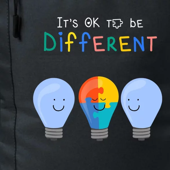 Autism Awareness It's ok to be Different Autism Awareness Daily Commute Backpack