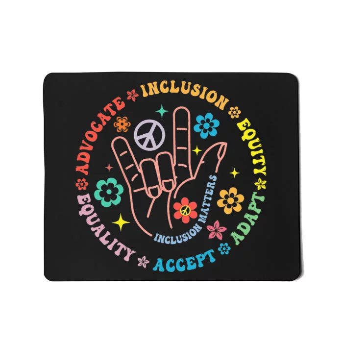 Autism Awareness Inclusion Matters Teacher Mousepad