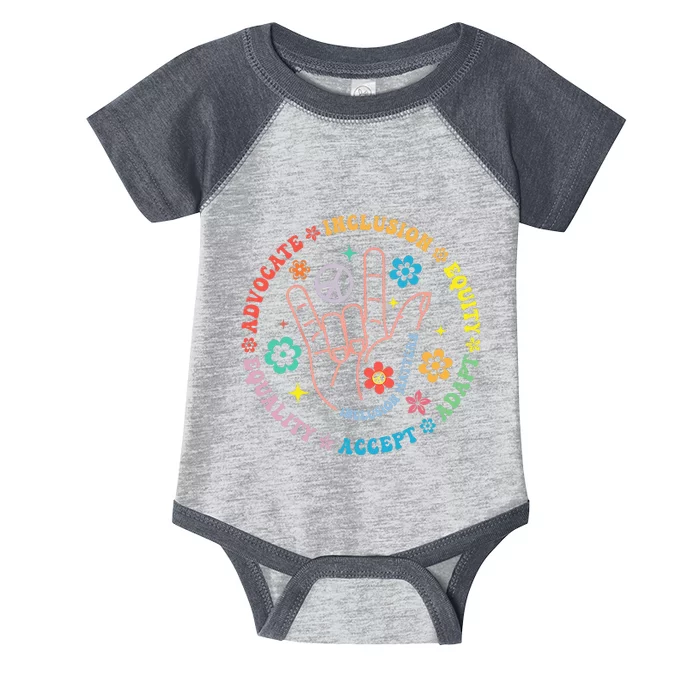 Autism Awareness Inclusion Matters Teacher Infant Baby Jersey Bodysuit