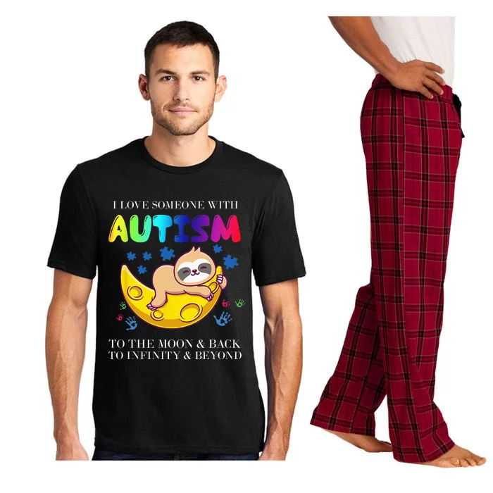 Autism Awareness I Love Someone With Autism Pajama Set