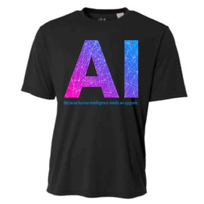 Ai Artificial Intelligence Funny Design Cooling Performance Crew T-Shirt