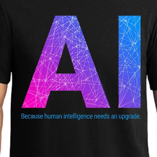 Ai Artificial Intelligence Funny Design Pajama Set