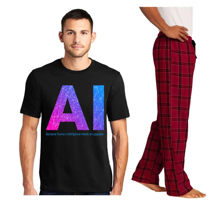 Ai Artificial Intelligence Funny Design Pajama Set