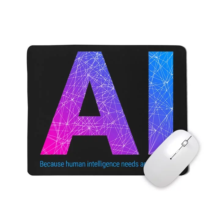 Ai Artificial Intelligence Funny Design Mousepad