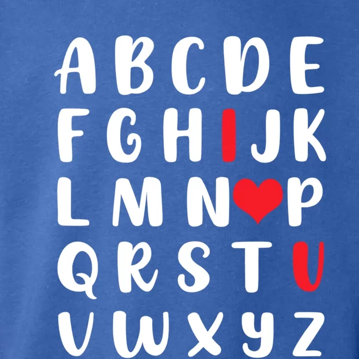 Abc Alphabet I Love You English Teacher Valentines Day Great Gift Toddler Hoodie