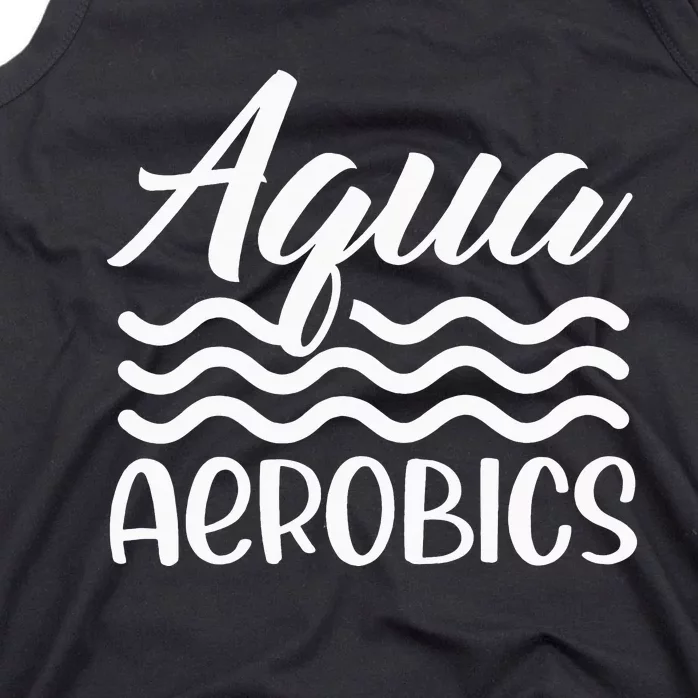 Aqua Aerobics Instructor Water Hobby Tank Top