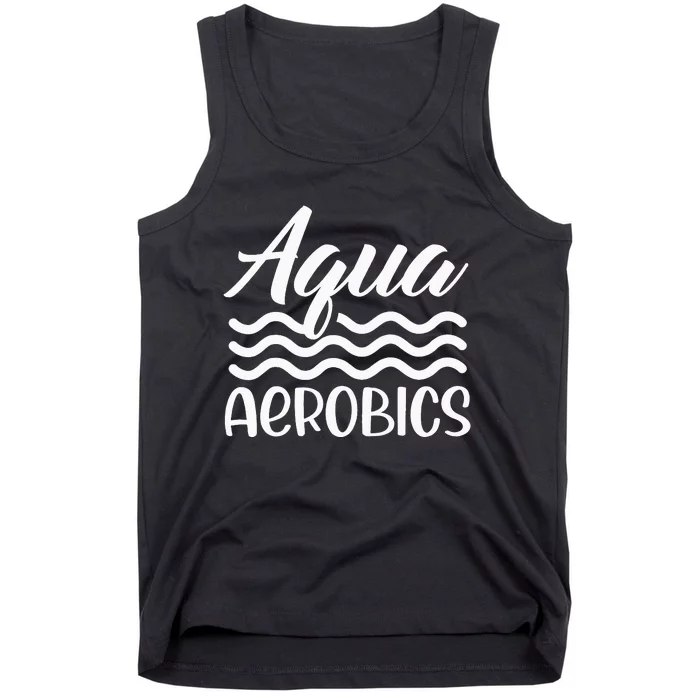 Aqua Aerobics Instructor Water Hobby Tank Top