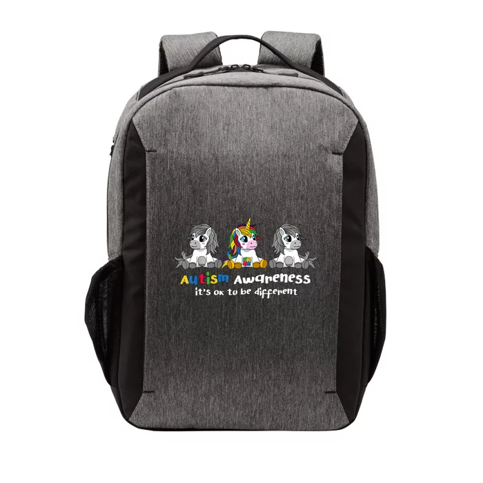 Autism Awareness It's OK To Be Different Vector Backpack