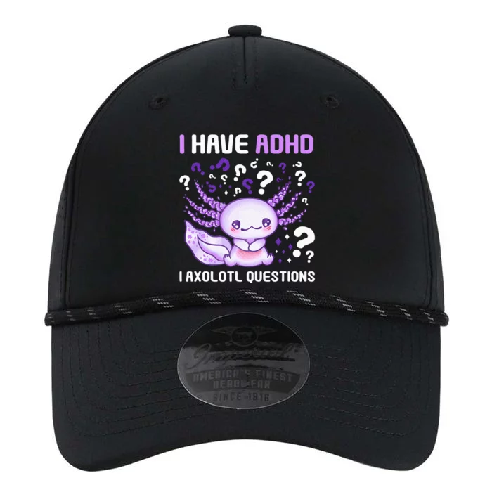 Adhd Awareness I Axolotol Questions Performance The Dyno Cap