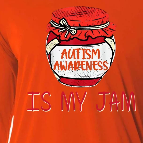 Autism Awareness Is My Jam Cooling Performance Long Sleeve Crew