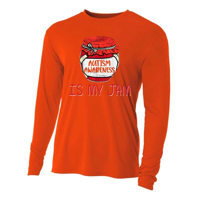 Autism Awareness Is My Jam Cooling Performance Long Sleeve Crew