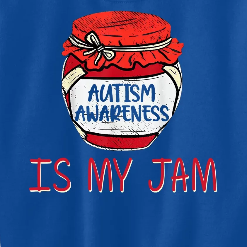 Autism Awareness Is My Jam Kids Sweatshirt