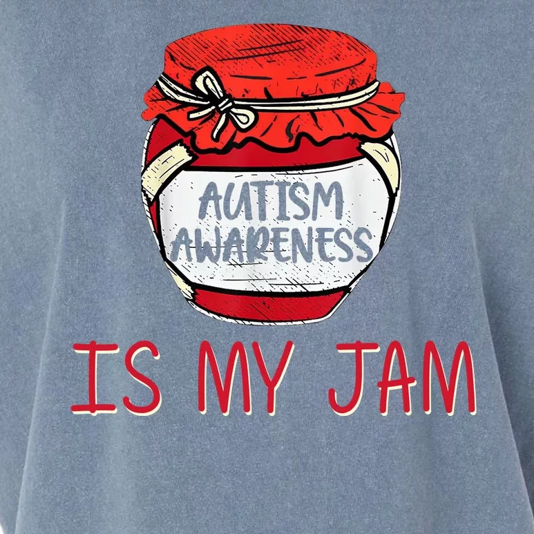 Autism Awareness Is My Jam Garment-Dyed Women's Muscle Tee