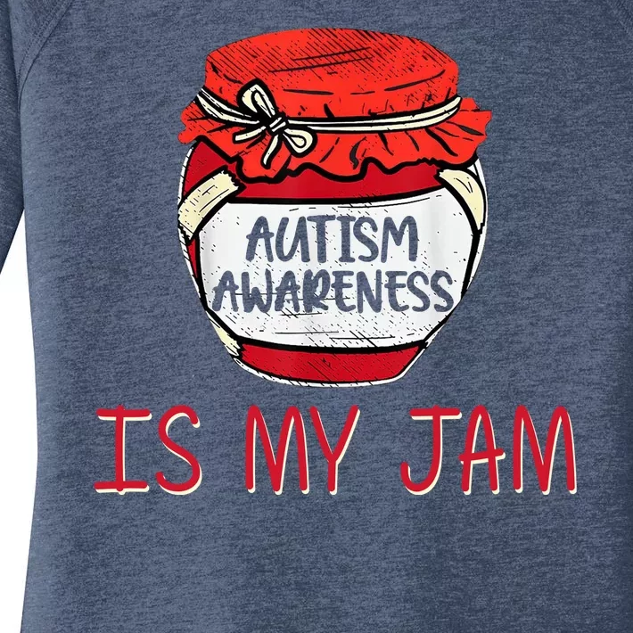 Autism Awareness Is My Jam Women's Perfect Tri Tunic Long Sleeve Shirt