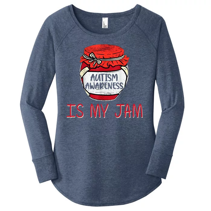 Autism Awareness Is My Jam Women's Perfect Tri Tunic Long Sleeve Shirt