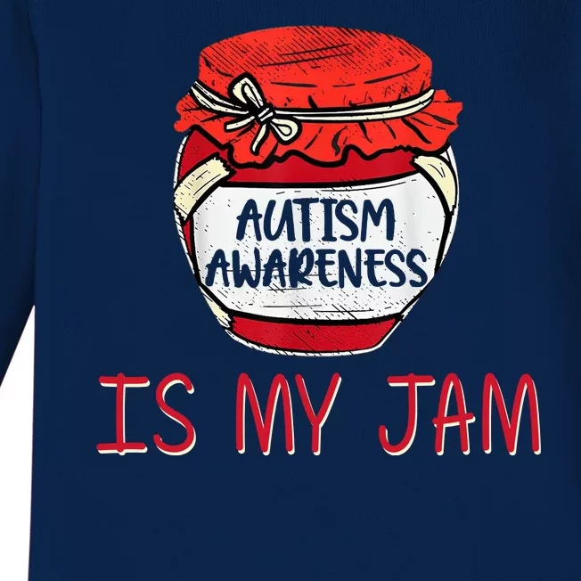 Autism Awareness Is My Jam Baby Long Sleeve Bodysuit