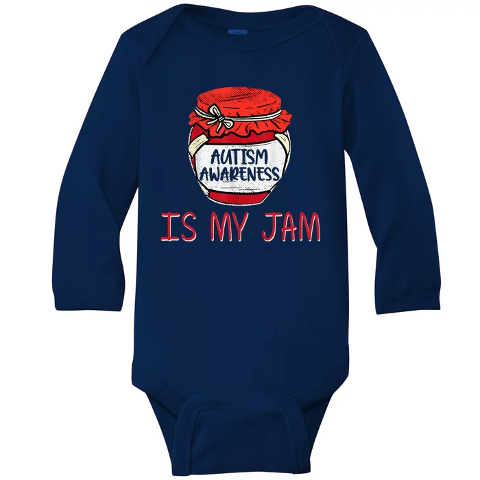 Autism Awareness Is My Jam Baby Long Sleeve Bodysuit