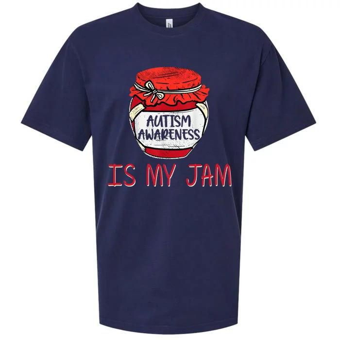 Autism Awareness Is My Jam Sueded Cloud Jersey T-Shirt