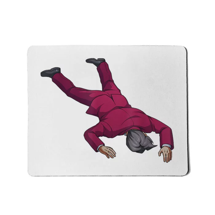 Ace Attorney Investigations Collection Faceplant Edgeworth Mousepad