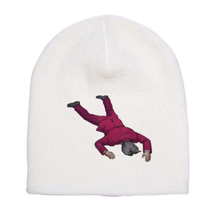 Ace Attorney Investigations Collection Faceplant Edgeworth Short Acrylic Beanie