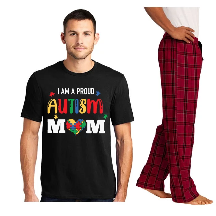 Autism Awareness I Am A Proud Autism Mom Gift Pajama Set