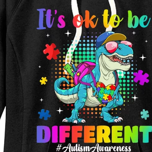 Autism Awareness Its Ok To Be Different Women's Fleece Hoodie