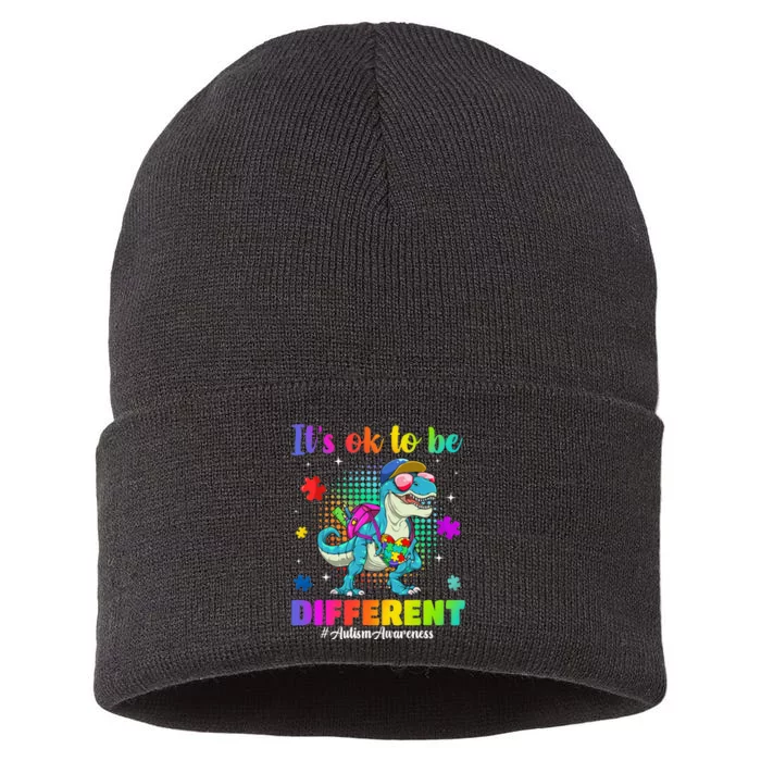 Autism Awareness Its Ok To Be Different Sustainable Knit Beanie